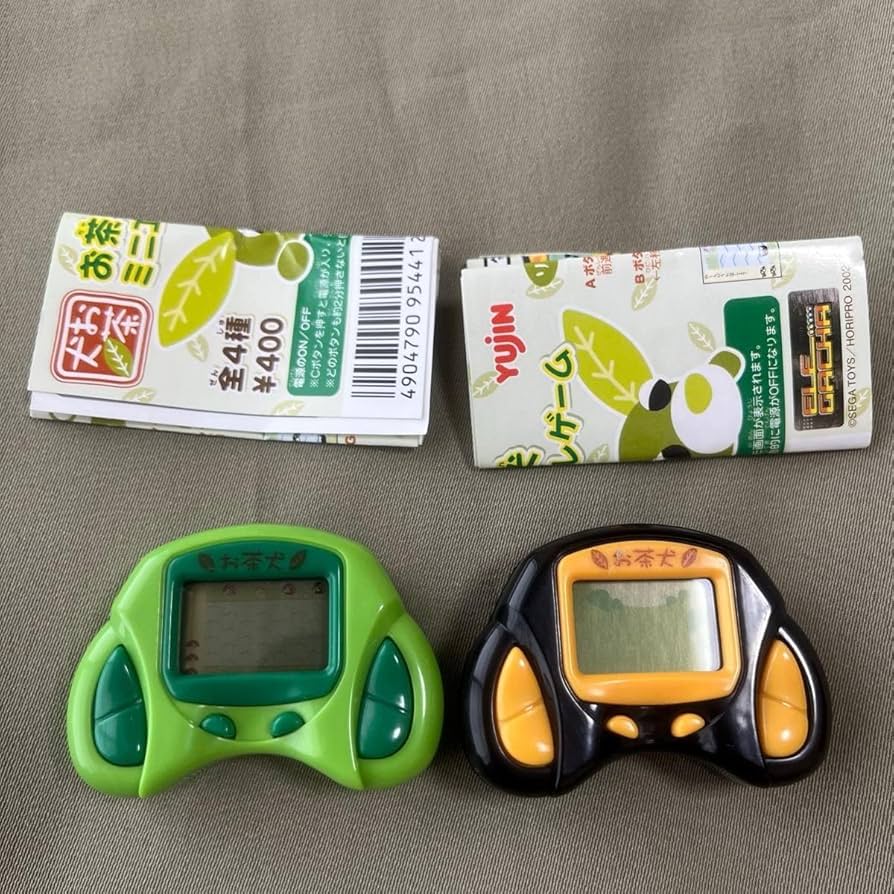 Amazon | お茶犬ガチャお茶犬ミニエレゲーム全4種のうちの2種